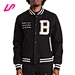 Shop our black varsity jacket collection. Perfect for any casual occasion, our black varsity jacket boast high-quality materials and trendy designs.